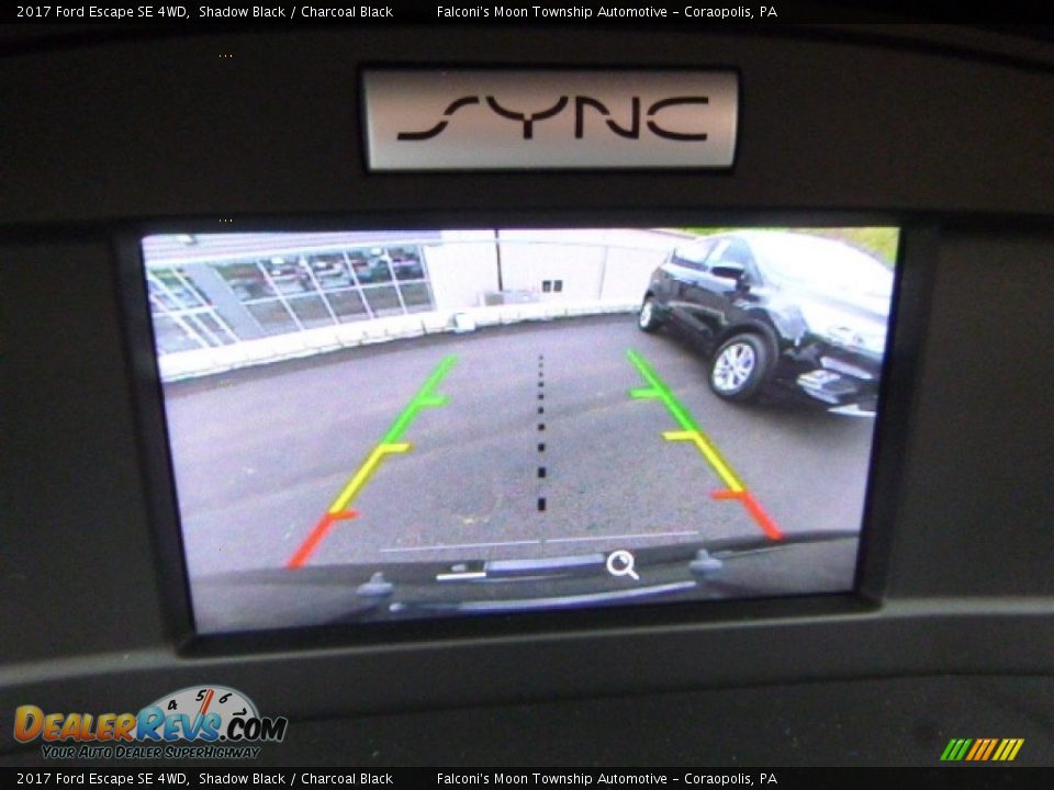 2017 Ford Escape SE 4WD Shadow Black / Charcoal Black Photo #15