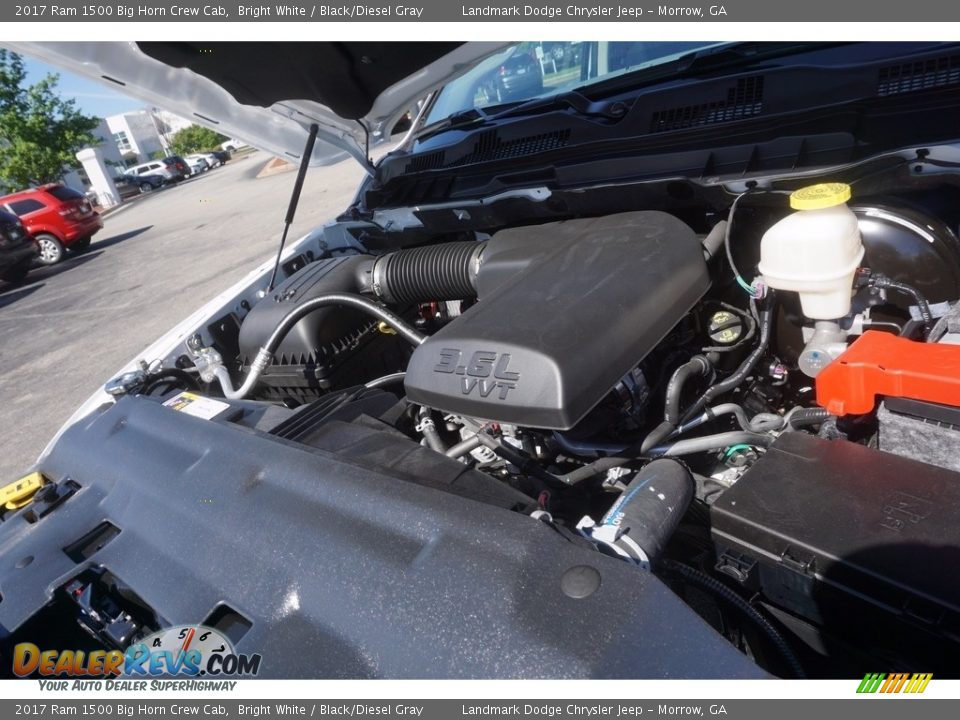 2017 Ram 1500 Big Horn Crew Cab 3.6 Liter DOHC 24-Valve VVT Pentastar V6 Engine Photo #9