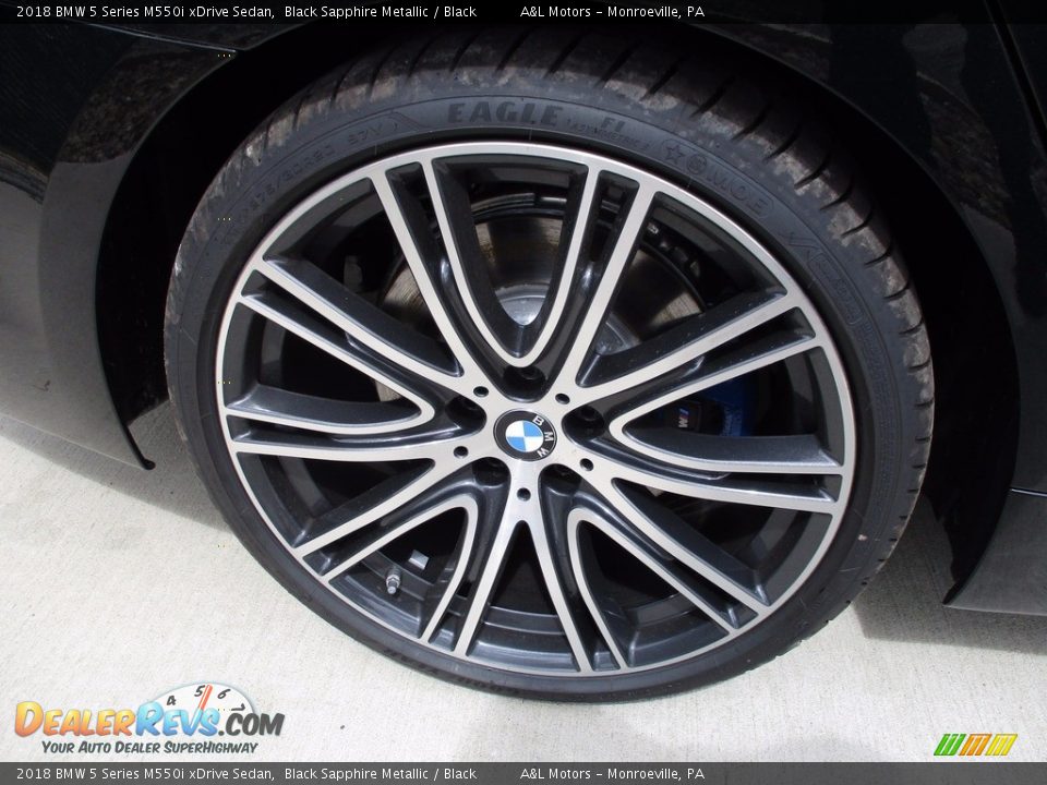 2018 BMW 5 Series M550i xDrive Sedan Wheel Photo #3
