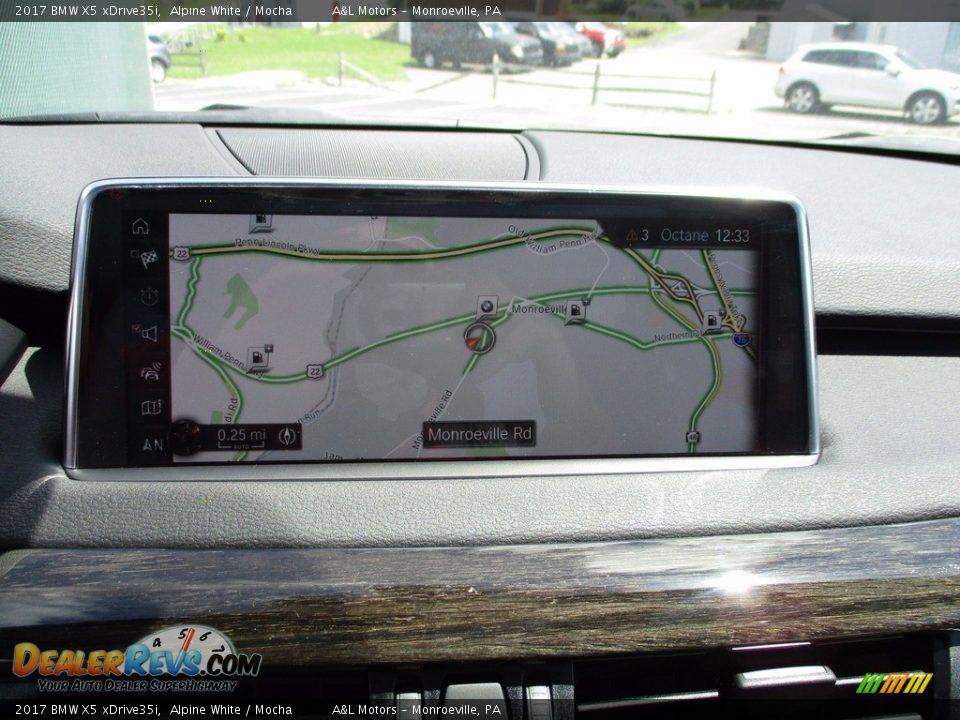 2017 BMW X5 xDrive35i Alpine White / Mocha Photo #15