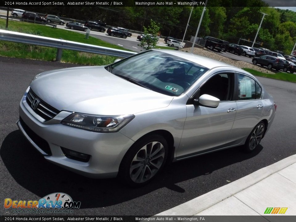 2014 Honda Accord Sport Sedan Alabaster Silver Metallic / Black Photo #4
