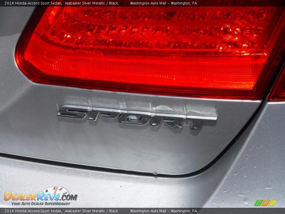 2014 Honda Accord Sport Sedan Alabaster Silver Metallic / Black Photo #9