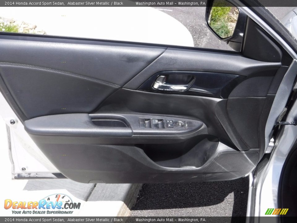 2014 Honda Accord Sport Sedan Alabaster Silver Metallic / Black Photo #13