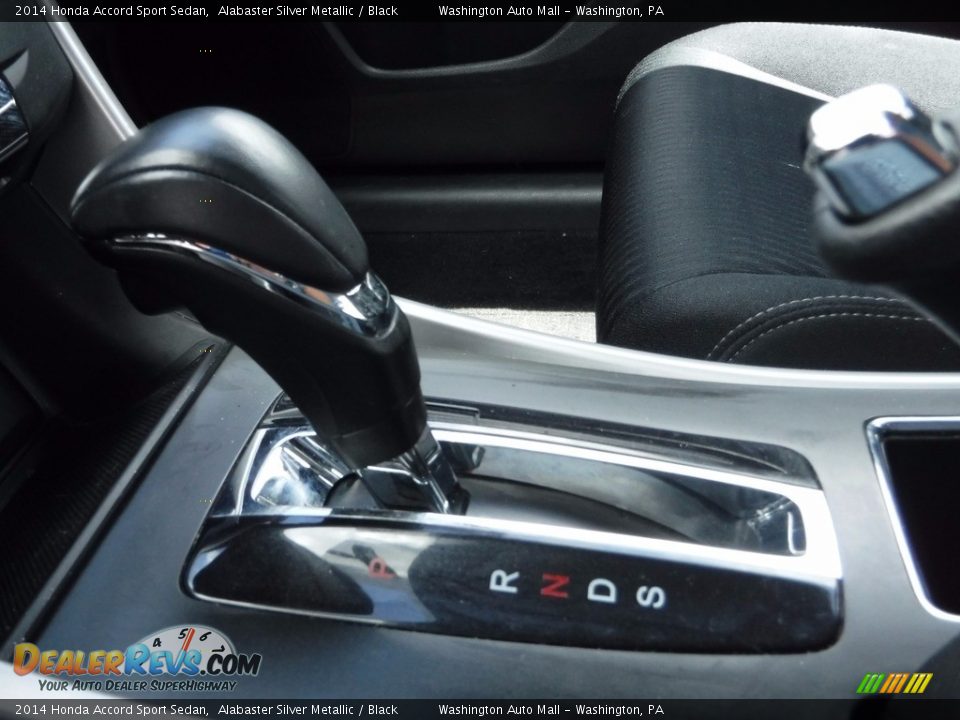 2014 Honda Accord Sport Sedan Alabaster Silver Metallic / Black Photo #17
