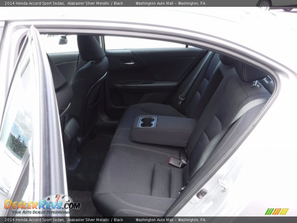 2014 Honda Accord Sport Sedan Alabaster Silver Metallic / Black Photo #21