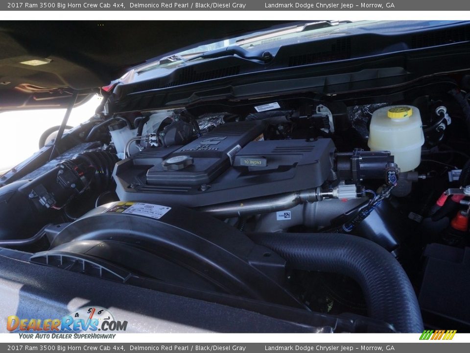 2017 Ram 3500 Big Horn Crew Cab 4x4 6.7 Liter OHV 24-Valve Cummins Turbo-Diesel Inline 6 Cylinder Engine Photo #9