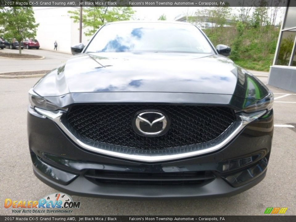 2017 Mazda CX-5 Grand Touring AWD Jet Black Mica / Black Photo #4