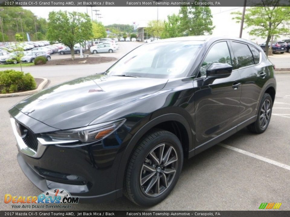 2017 Mazda CX-5 Grand Touring AWD Jet Black Mica / Black Photo #5