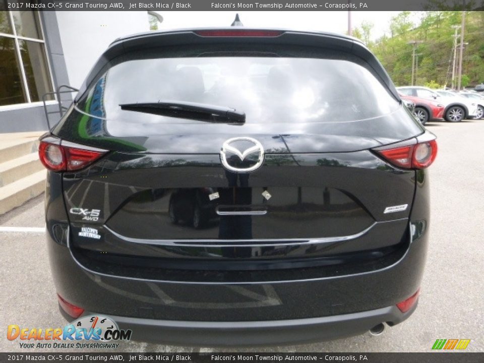 2017 Mazda CX-5 Grand Touring AWD Jet Black Mica / Black Photo #6