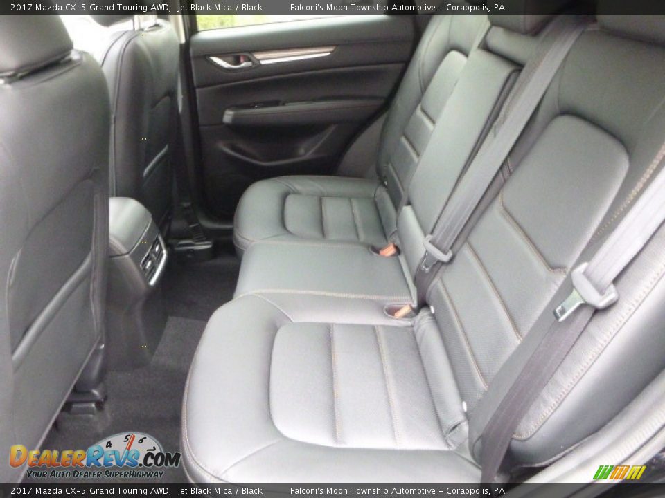 Rear Seat of 2017 Mazda CX-5 Grand Touring AWD Photo #8