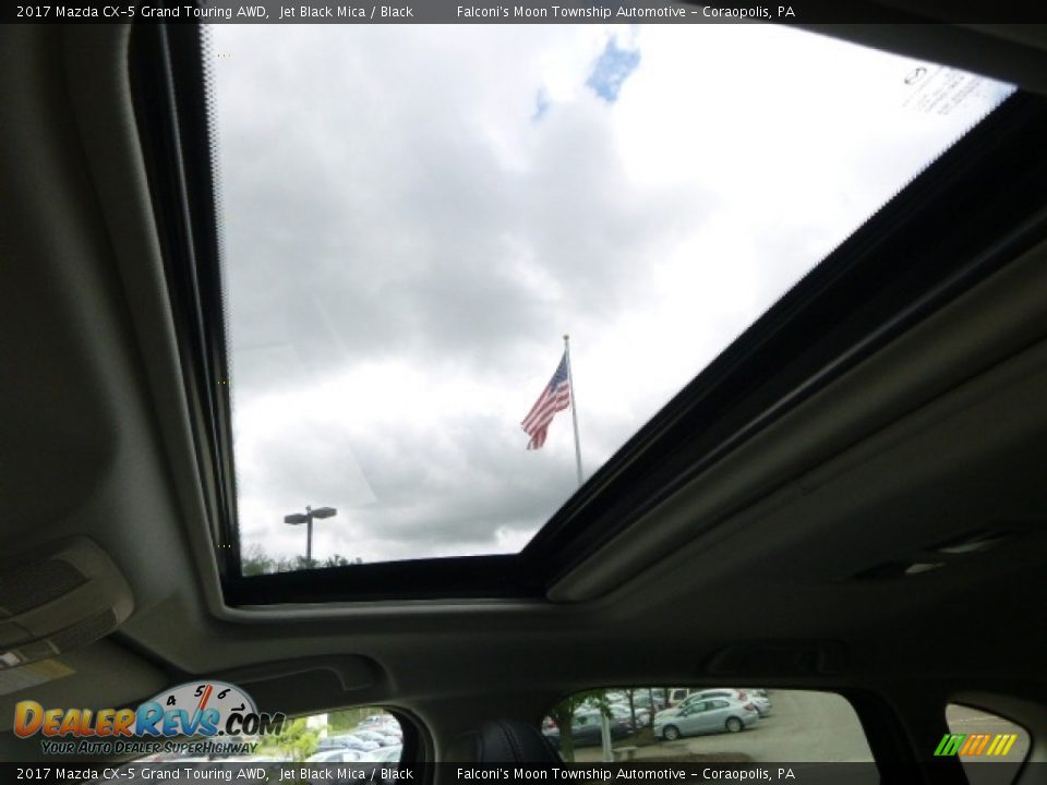 2017 Mazda CX-5 Grand Touring AWD Jet Black Mica / Black Photo #13