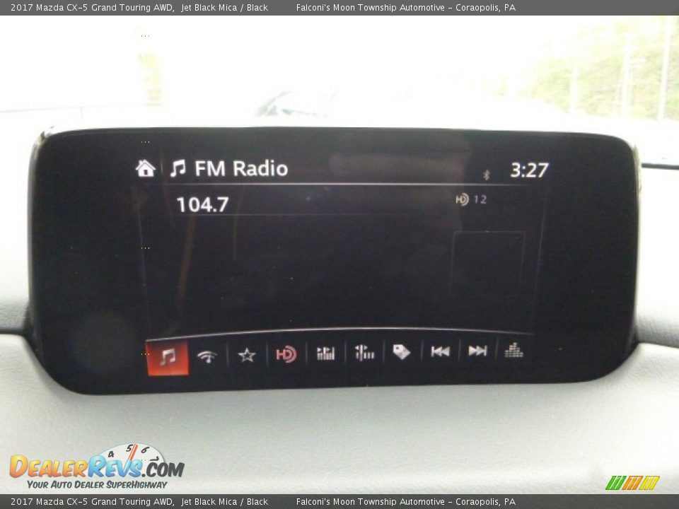 2017 Mazda CX-5 Grand Touring AWD Jet Black Mica / Black Photo #14