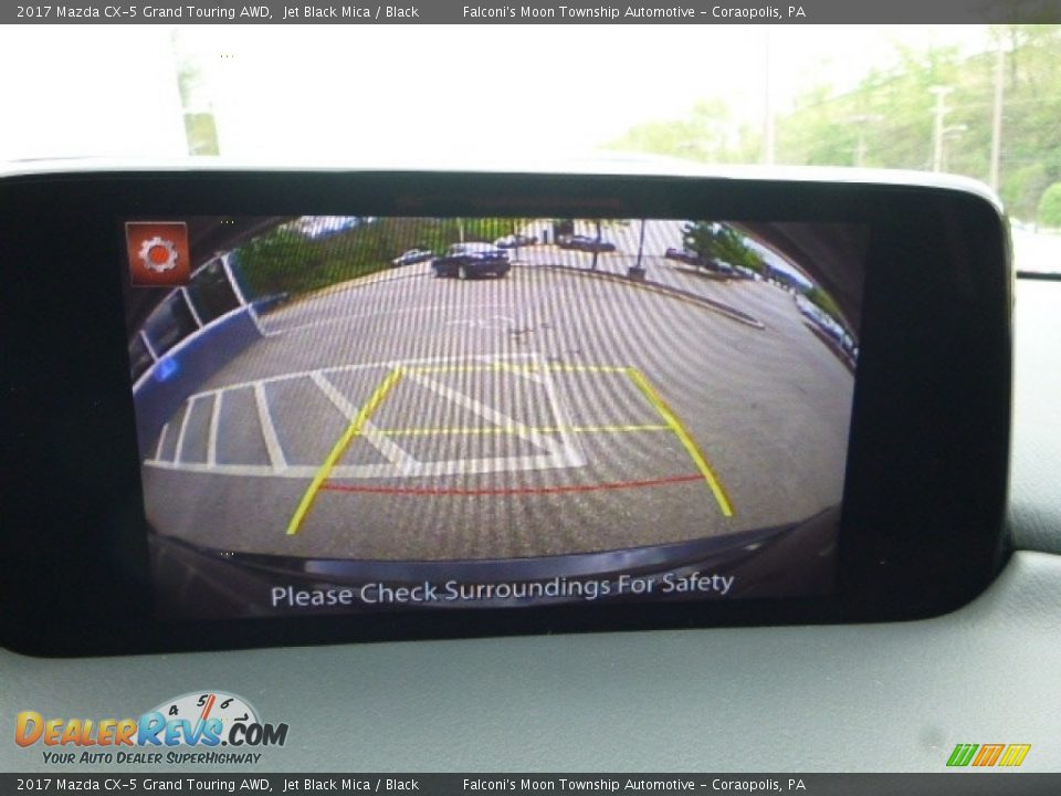 2017 Mazda CX-5 Grand Touring AWD Jet Black Mica / Black Photo #15