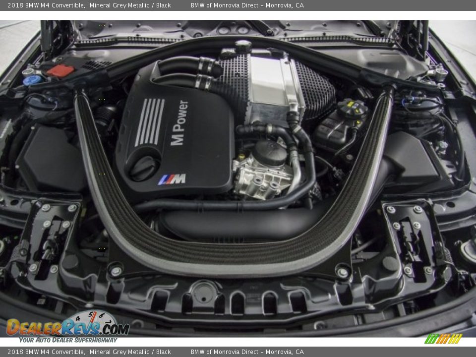2018 BMW M4 Convertible 3.0 Liter M TwinPower Turbocharged DOHC 24-Valve VVT Inline 6 Cylinder Engine Photo #11