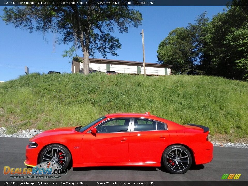 2017 Dodge Charger R/T Scat Pack Go Mango / Black Photo #1