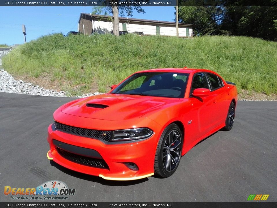 2017 Dodge Charger R/T Scat Pack Go Mango / Black Photo #2