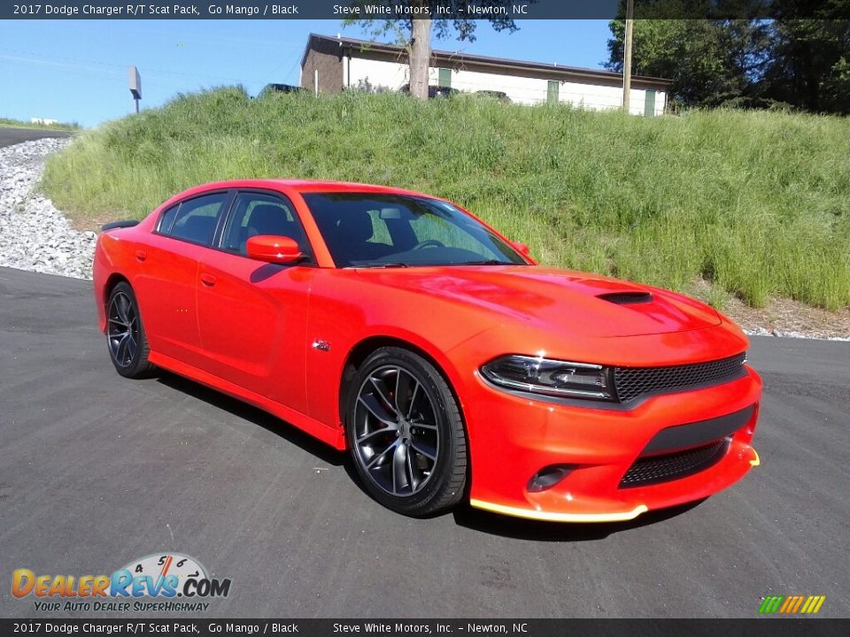 2017 Dodge Charger R/T Scat Pack Go Mango / Black Photo #4