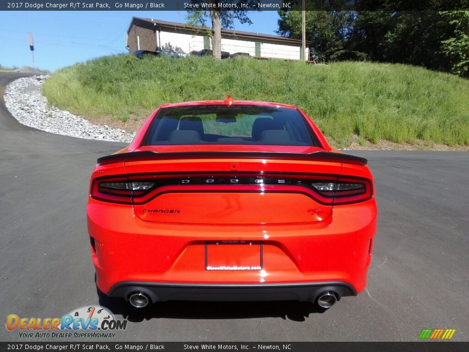 2017 Dodge Charger R/T Scat Pack Go Mango / Black Photo #7
