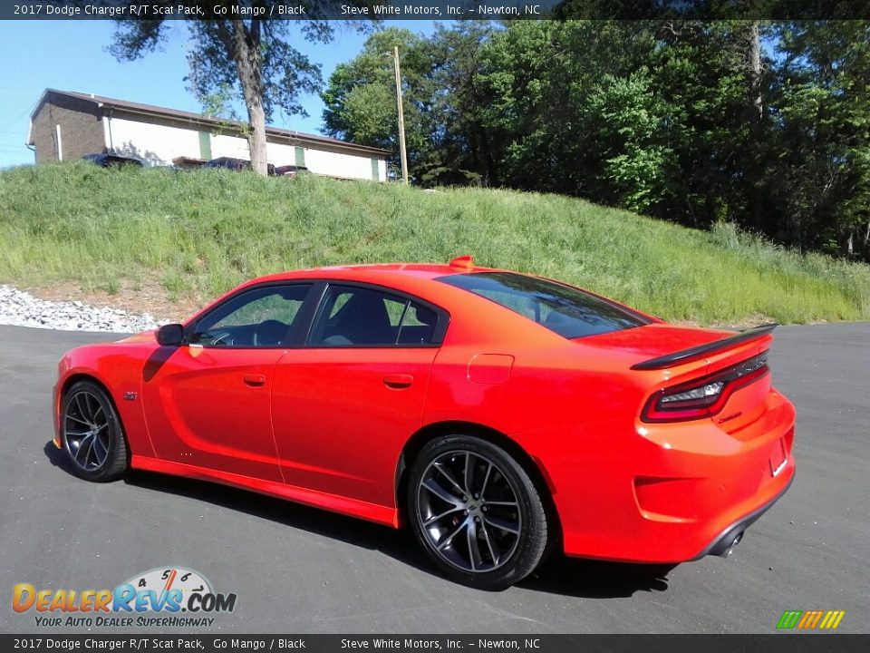 2017 Dodge Charger R/T Scat Pack Go Mango / Black Photo #9