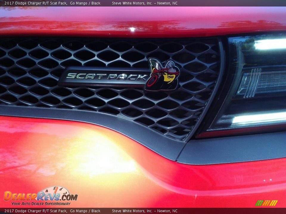 2017 Dodge Charger R/T Scat Pack Go Mango / Black Photo #13