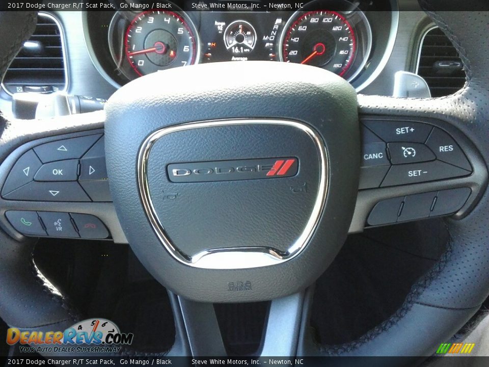 2017 Dodge Charger R/T Scat Pack Go Mango / Black Photo #18