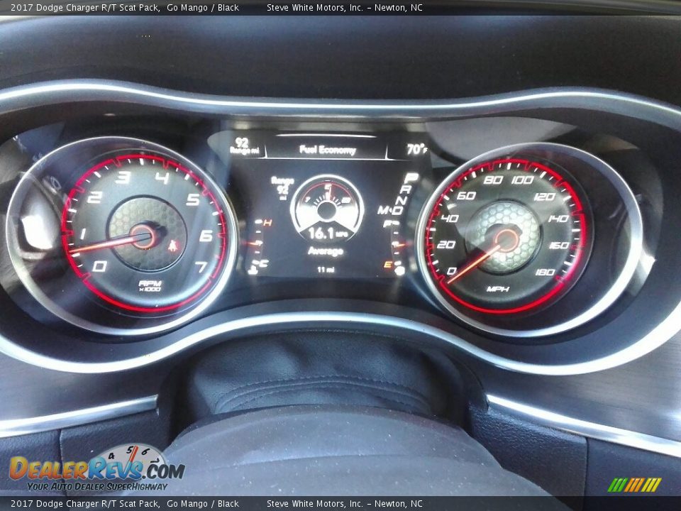 2017 Dodge Charger R/T Scat Pack Go Mango / Black Photo #19