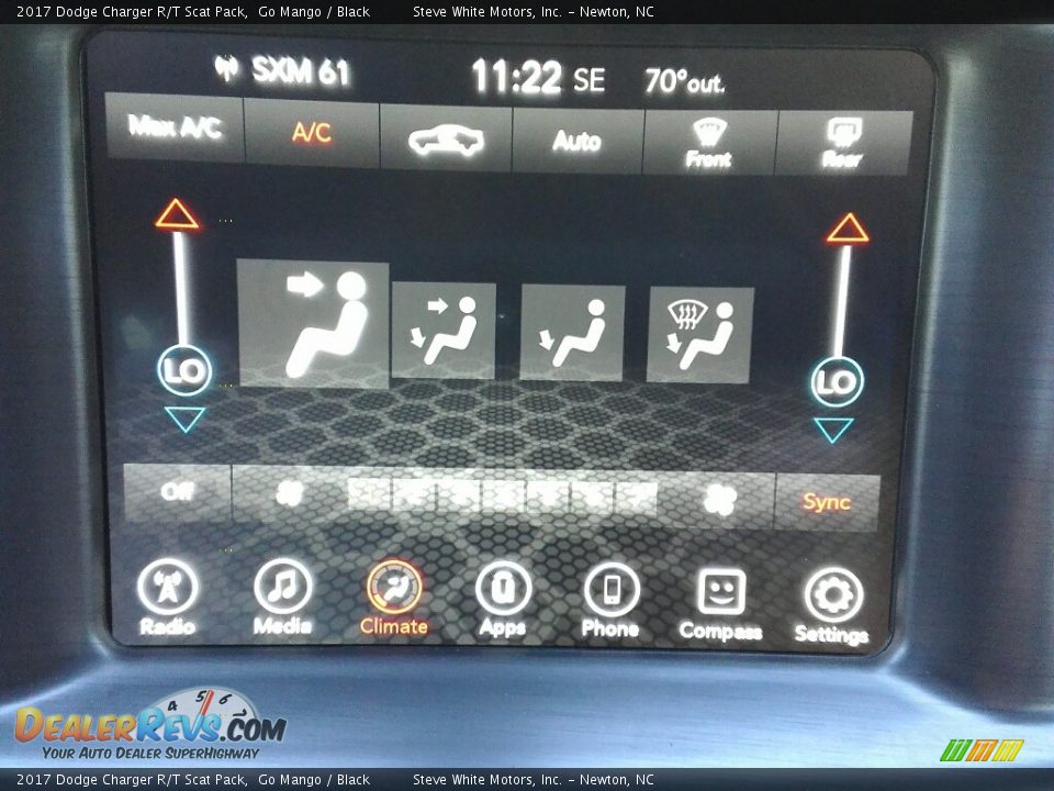 2017 Dodge Charger R/T Scat Pack Go Mango / Black Photo #22