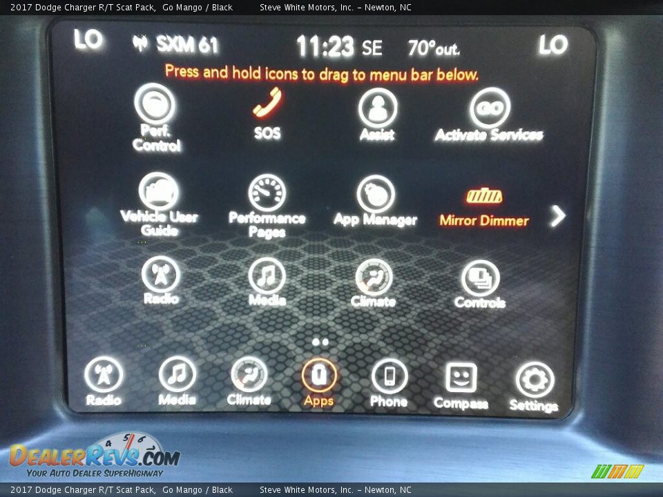 2017 Dodge Charger R/T Scat Pack Go Mango / Black Photo #23