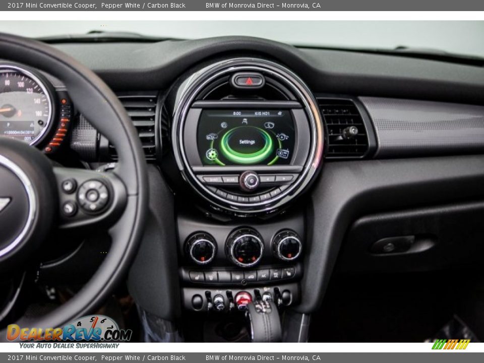 Dashboard of 2017 Mini Convertible Cooper Photo #6