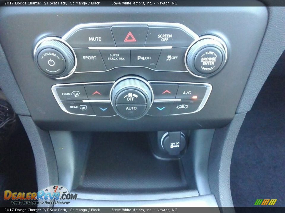 2017 Dodge Charger R/T Scat Pack Go Mango / Black Photo #25