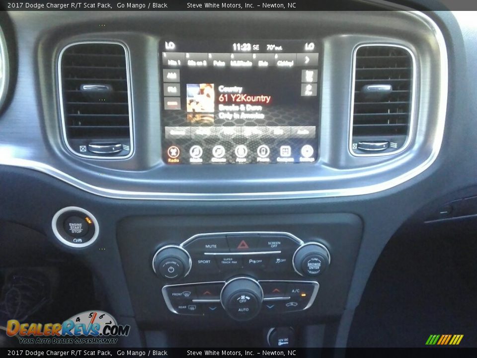 2017 Dodge Charger R/T Scat Pack Go Mango / Black Photo #26