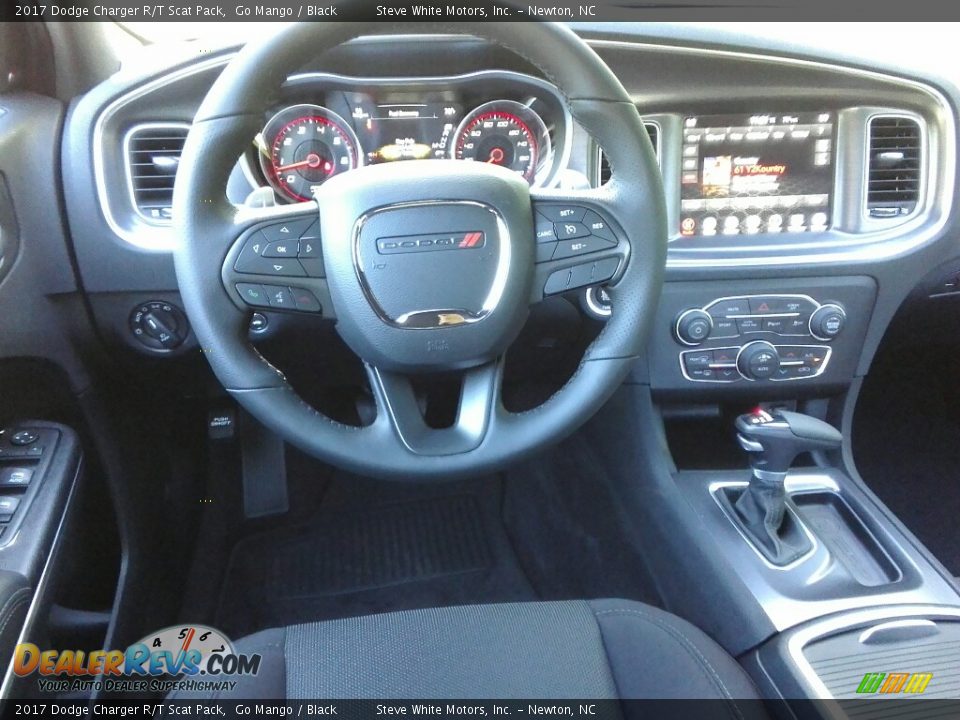 2017 Dodge Charger R/T Scat Pack Go Mango / Black Photo #30