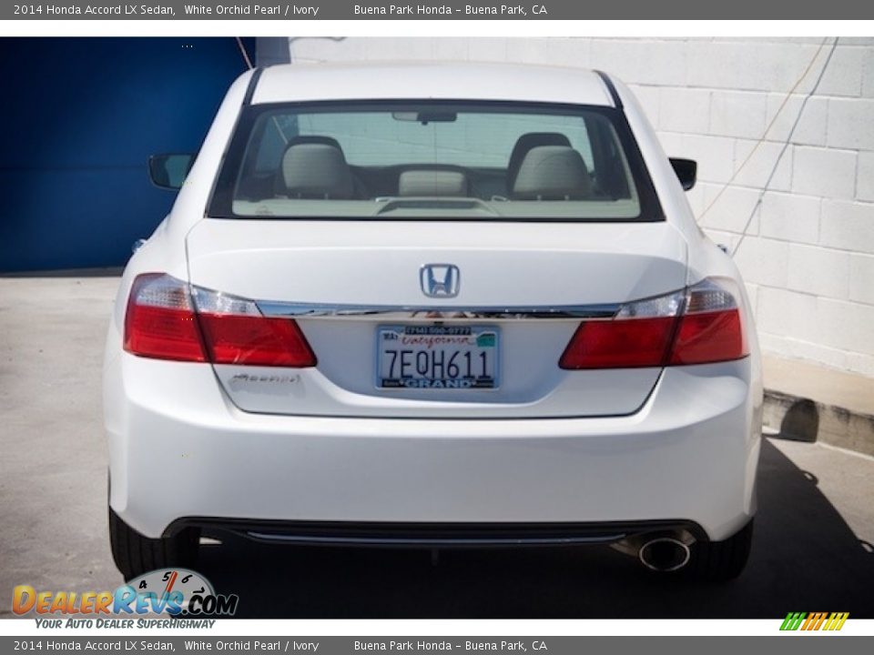 2014 Honda Accord LX Sedan White Orchid Pearl / Ivory Photo #9