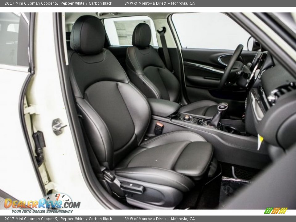 2017 Mini Clubman Cooper S Pepper White / Carbon Black Photo #2
