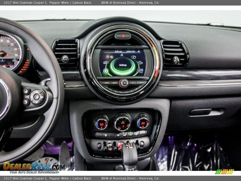 2017 Mini Clubman Cooper S Pepper White / Carbon Black Photo #6