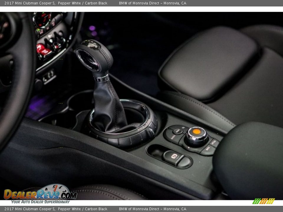 2017 Mini Clubman Cooper S Pepper White / Carbon Black Photo #7