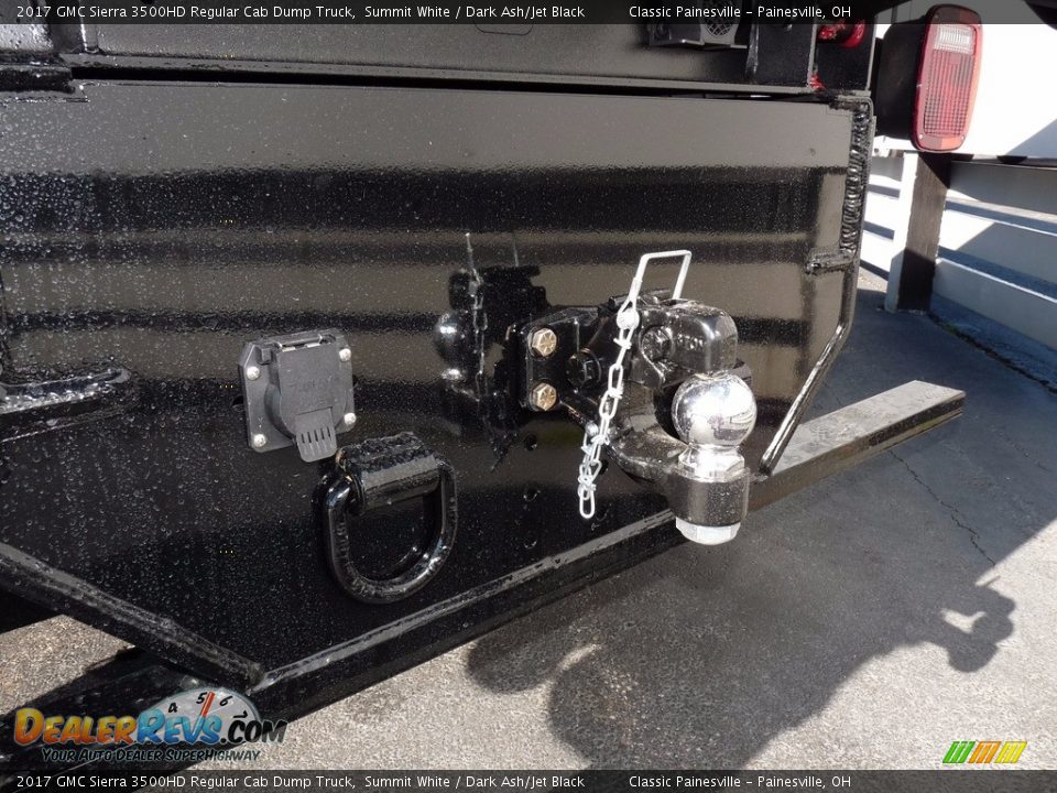 2017 GMC Sierra 3500HD Regular Cab Dump Truck Summit White / Dark Ash/Jet Black Photo #14