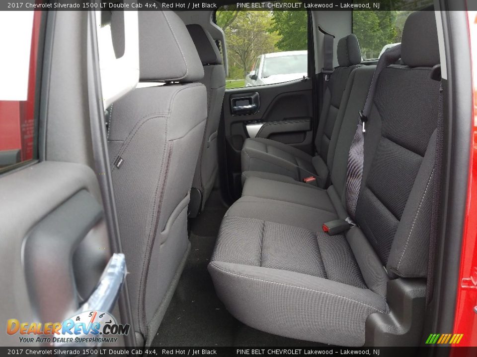 2017 Chevrolet Silverado 1500 LT Double Cab 4x4 Red Hot / Jet Black Photo #6