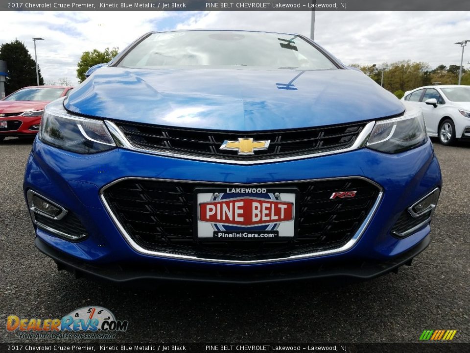 2017 Chevrolet Cruze Premier Kinetic Blue Metallic / Jet Black Photo #2