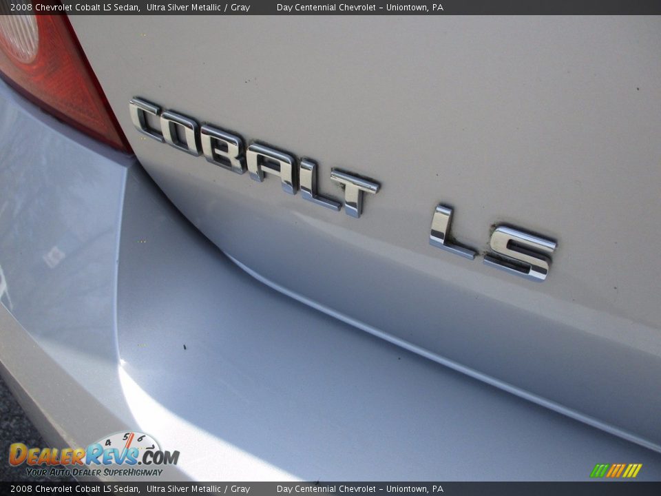 2008 Chevrolet Cobalt LS Sedan Ultra Silver Metallic / Gray Photo #7