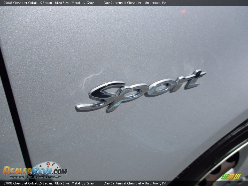 2008 Chevrolet Cobalt LS Sedan Ultra Silver Metallic / Gray Photo #10