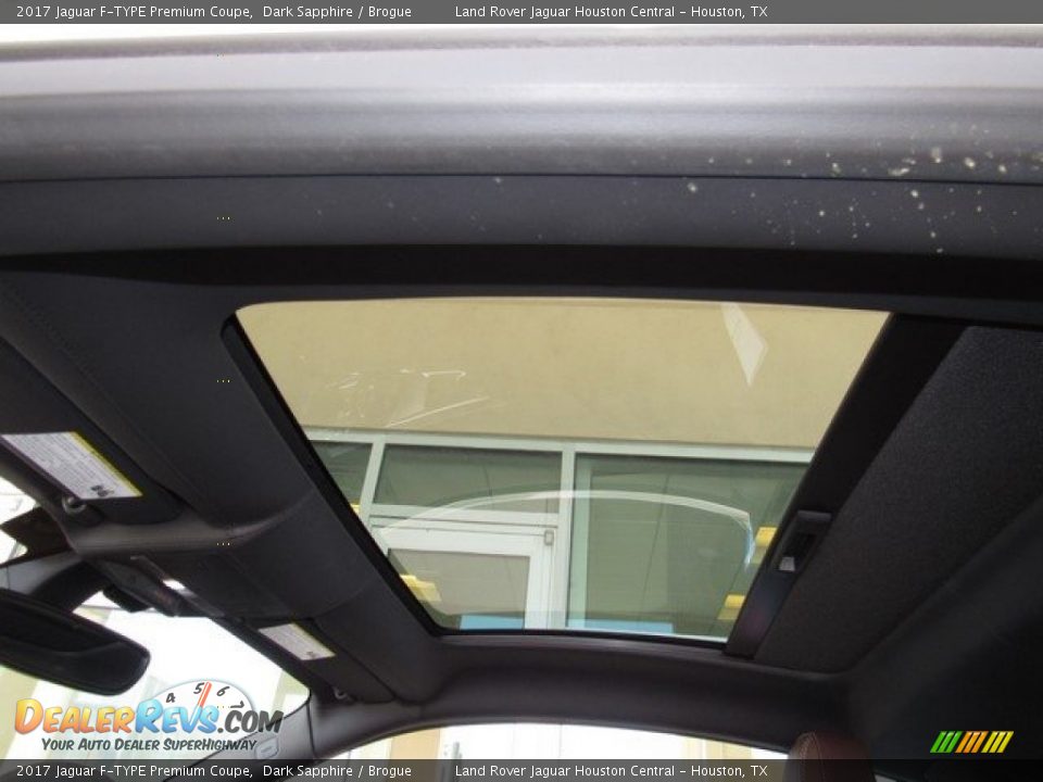 2017 Jaguar F-TYPE Premium Coupe Dark Sapphire / Brogue Photo #21