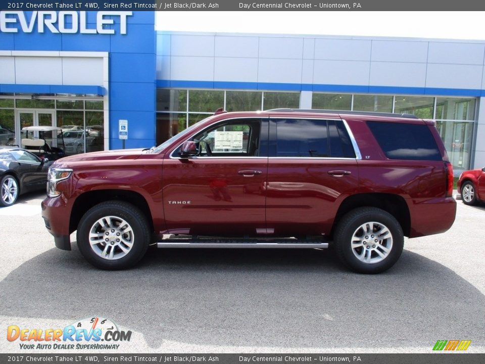 2017 Chevrolet Tahoe LT 4WD Siren Red Tintcoat / Jet Black/Dark Ash Photo #2