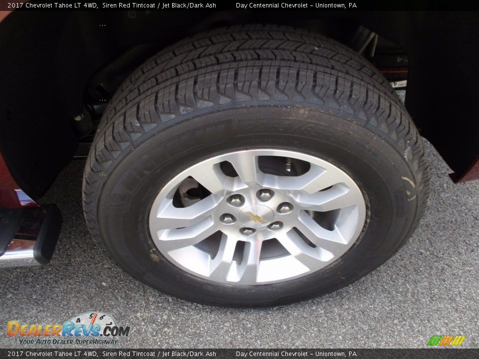 2017 Chevrolet Tahoe LT 4WD Siren Red Tintcoat / Jet Black/Dark Ash Photo #3