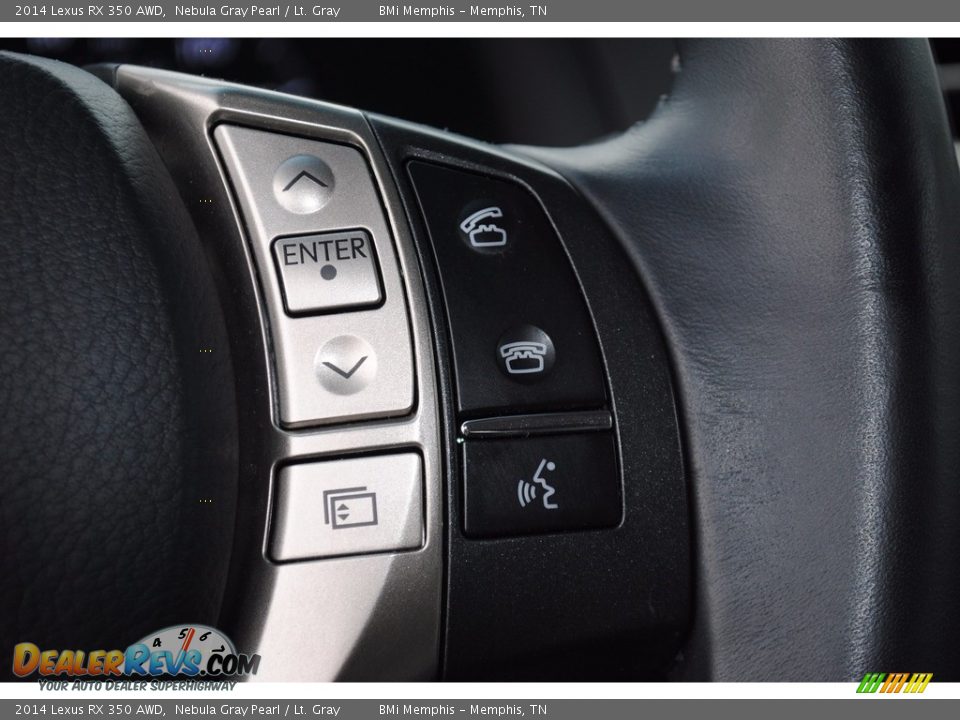 2014 Lexus RX 350 AWD Nebula Gray Pearl / Lt. Gray Photo #16