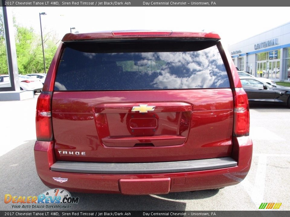 2017 Chevrolet Tahoe LT 4WD Siren Red Tintcoat / Jet Black/Dark Ash Photo #5