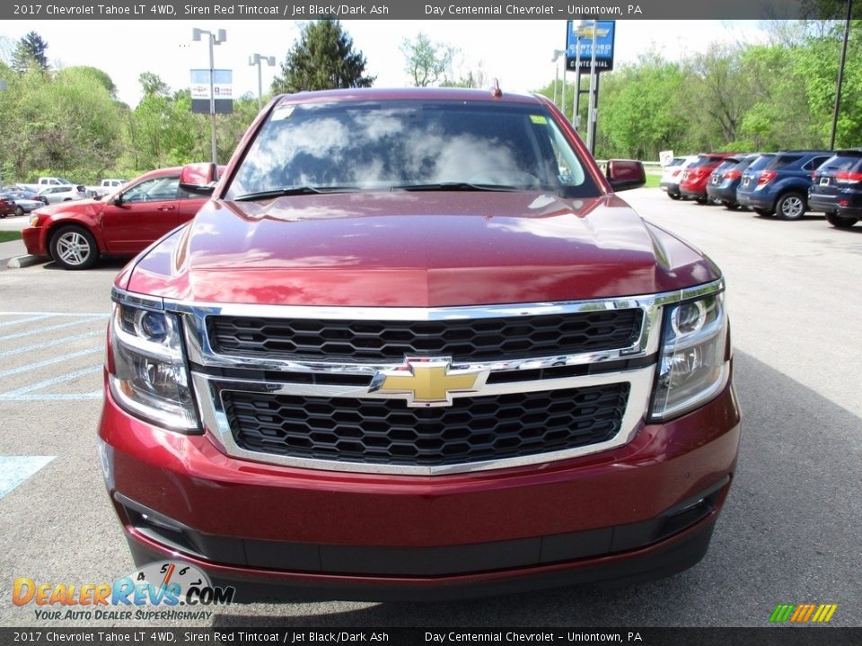 2017 Chevrolet Tahoe LT 4WD Siren Red Tintcoat / Jet Black/Dark Ash Photo #9