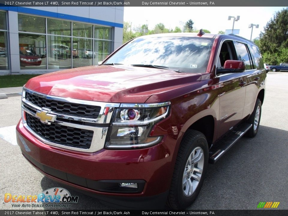2017 Chevrolet Tahoe LT 4WD Siren Red Tintcoat / Jet Black/Dark Ash Photo #10