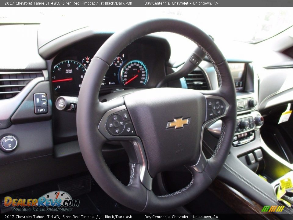 2017 Chevrolet Tahoe LT 4WD Siren Red Tintcoat / Jet Black/Dark Ash Photo #15