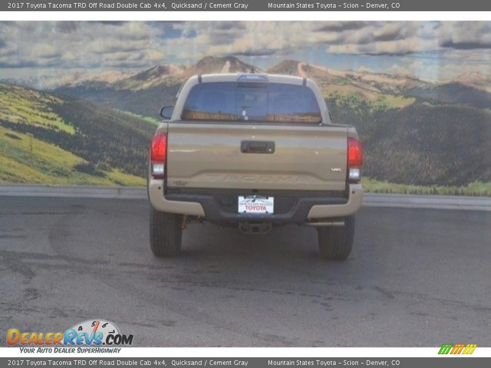 2017 Toyota Tacoma TRD Off Road Double Cab 4x4 Quicksand / Cement Gray Photo #4